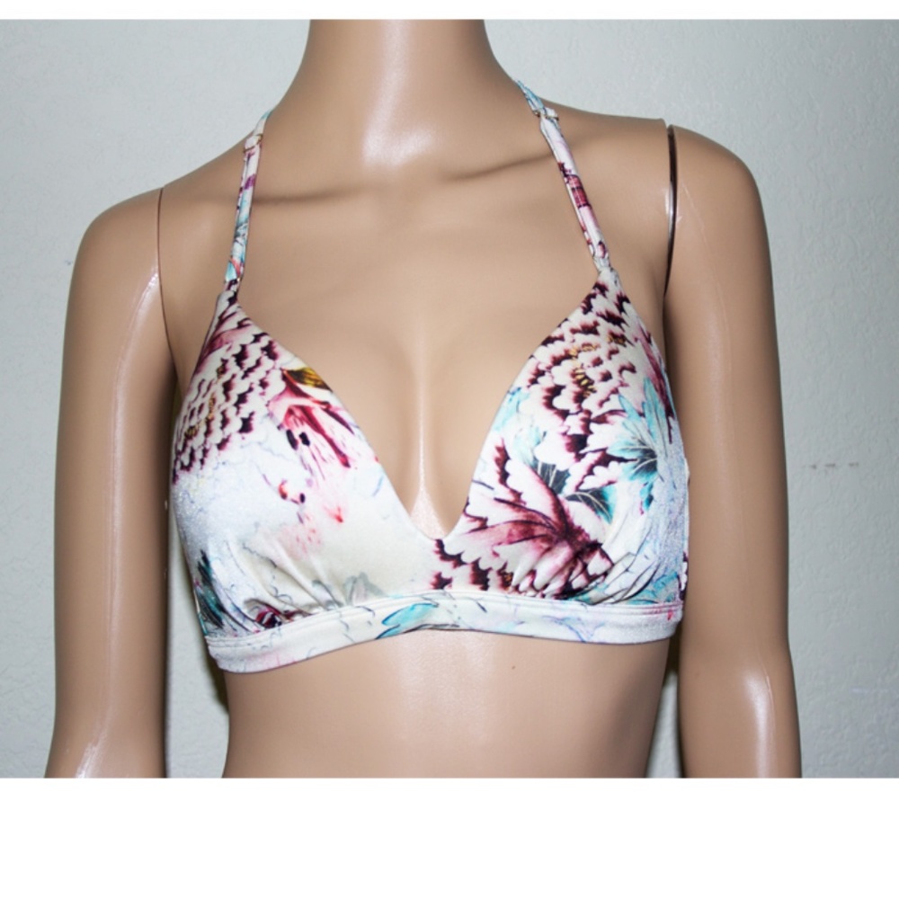 ATHLETA FLORAL TOP SZ M